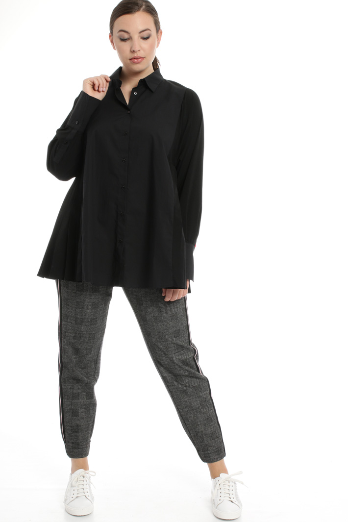 Crepe poplin shirt Intrend Crepe poplin shirt Intrend