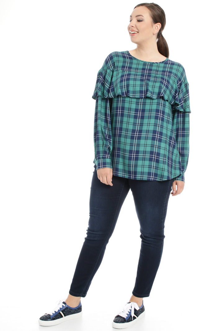 Flounced blouse Intrend Flounced blouse Intrend
