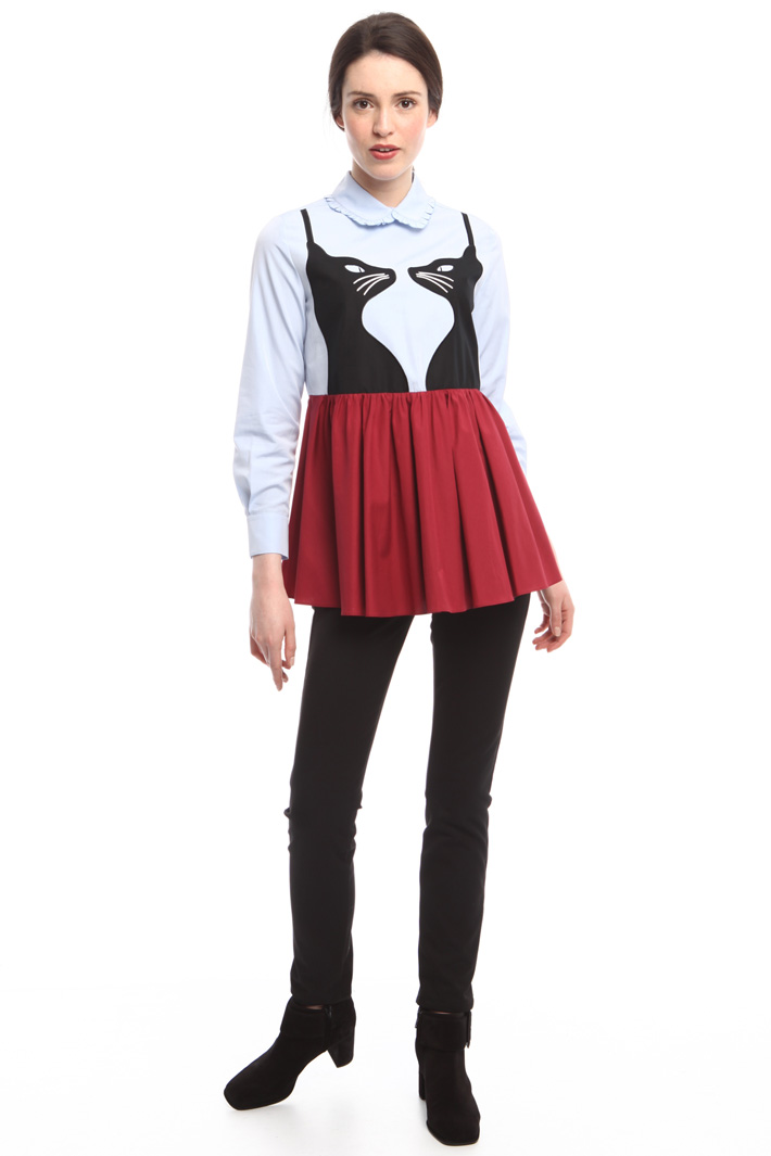 Blusa con gatti Intrend Blusa con gatti Intrend