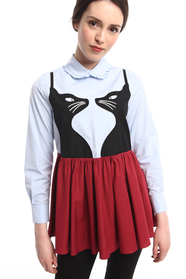 Blusa con gatti Intrend Blusa con gatti Intrend