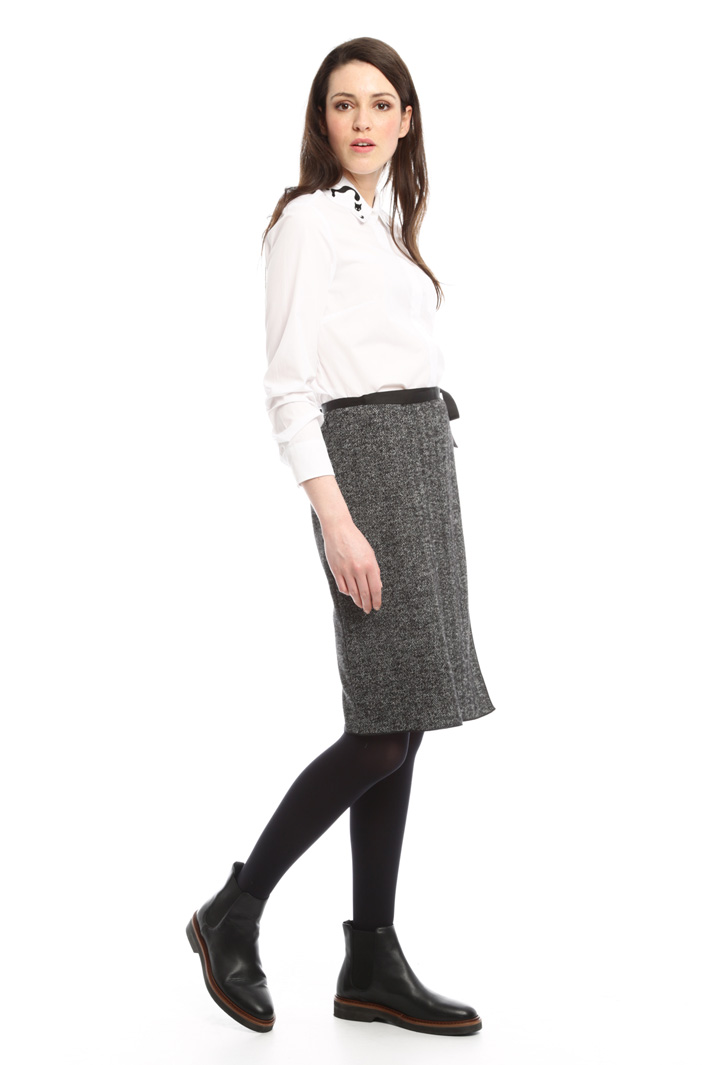 Camicia con colletto ricamato Intrend Camicia con colletto ricamato Intrend