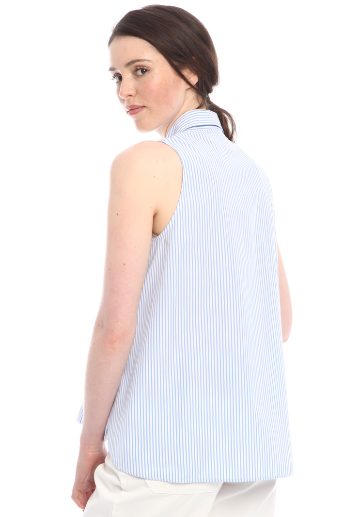 Camicia ricamata senza maniche Intrend Camicia ricamata senza maniche Intrend