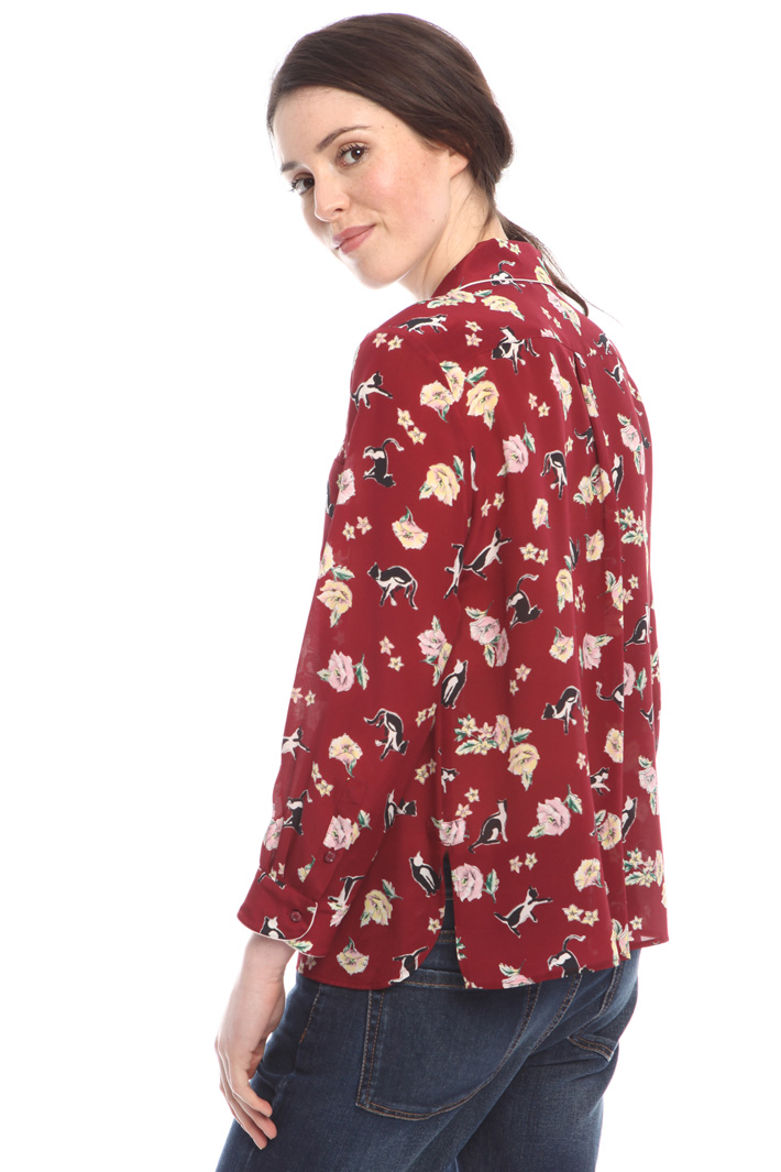 Camicia in crepe di seta Intrend Camicia in crepe di seta Intrend