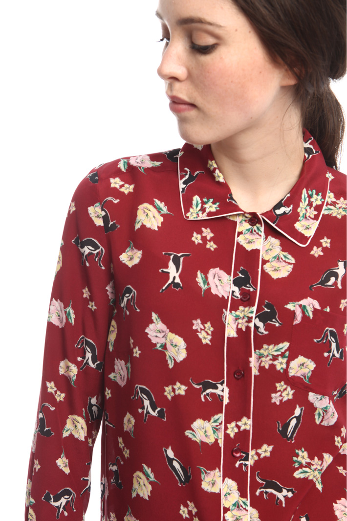 Camicia in crepe di seta Intrend Camicia in crepe di seta Intrend