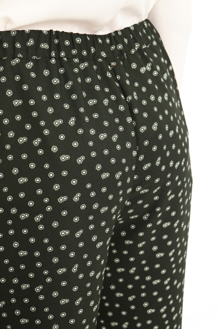 Pantalone palazzo con fantasia Intrend Pantalone palazzo con fantasia Intrend
