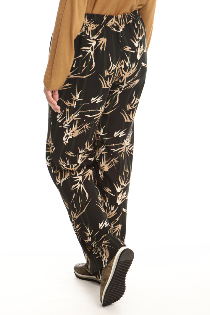 Pantalone palazzo con fantasia Intrend Pantalone palazzo con fantasia Intrend