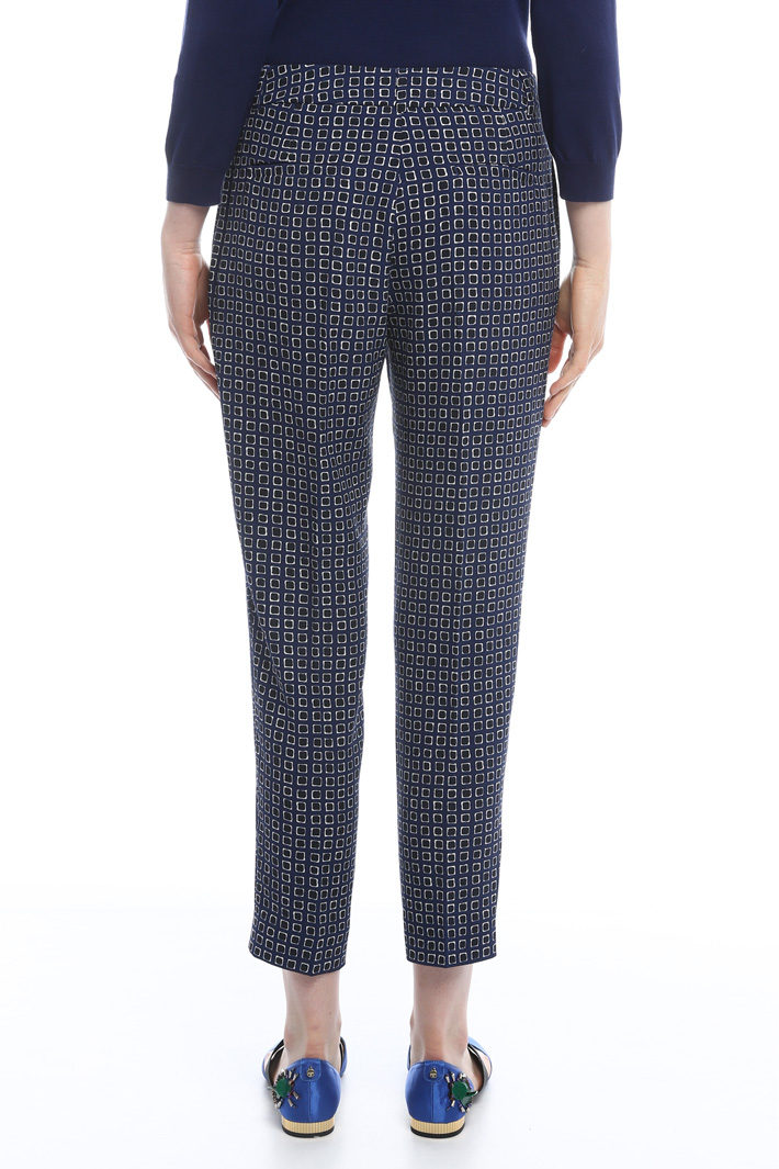 Pantaloni a sigaretta stampati Intrend Pantaloni a sigaretta stampati Intrend