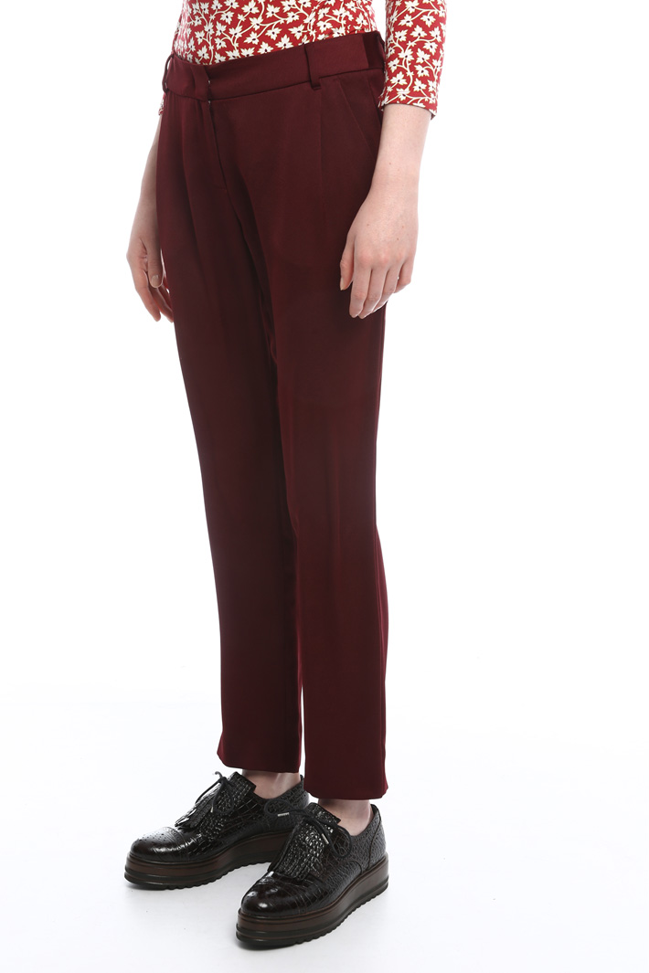 Pantaloni in enver satin Intrend Pantaloni in enver satin Intrend