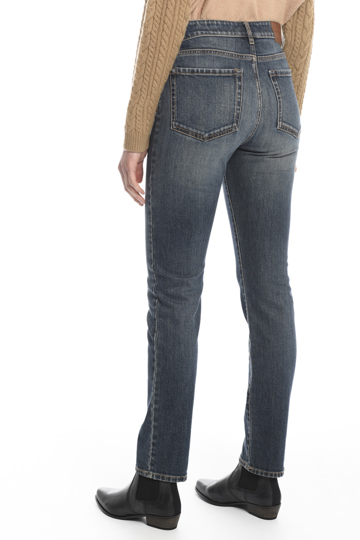 Cotton denim trousers Intrend Cotton denim trousers Intrend