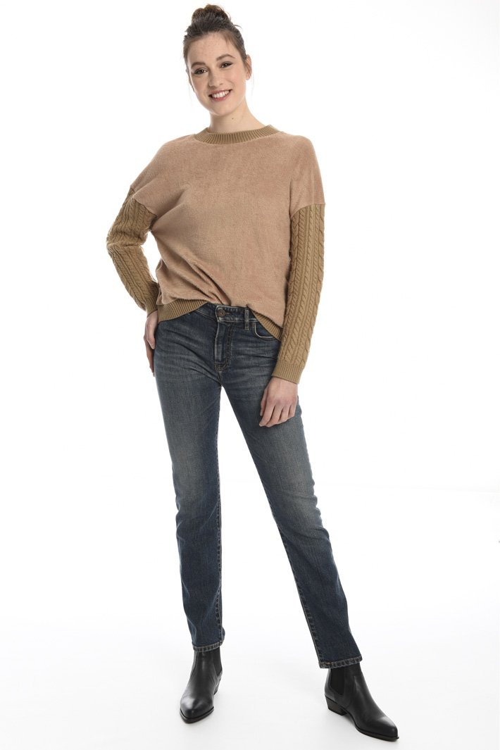 Cotton denim trousers Intrend Cotton denim trousers Intrend