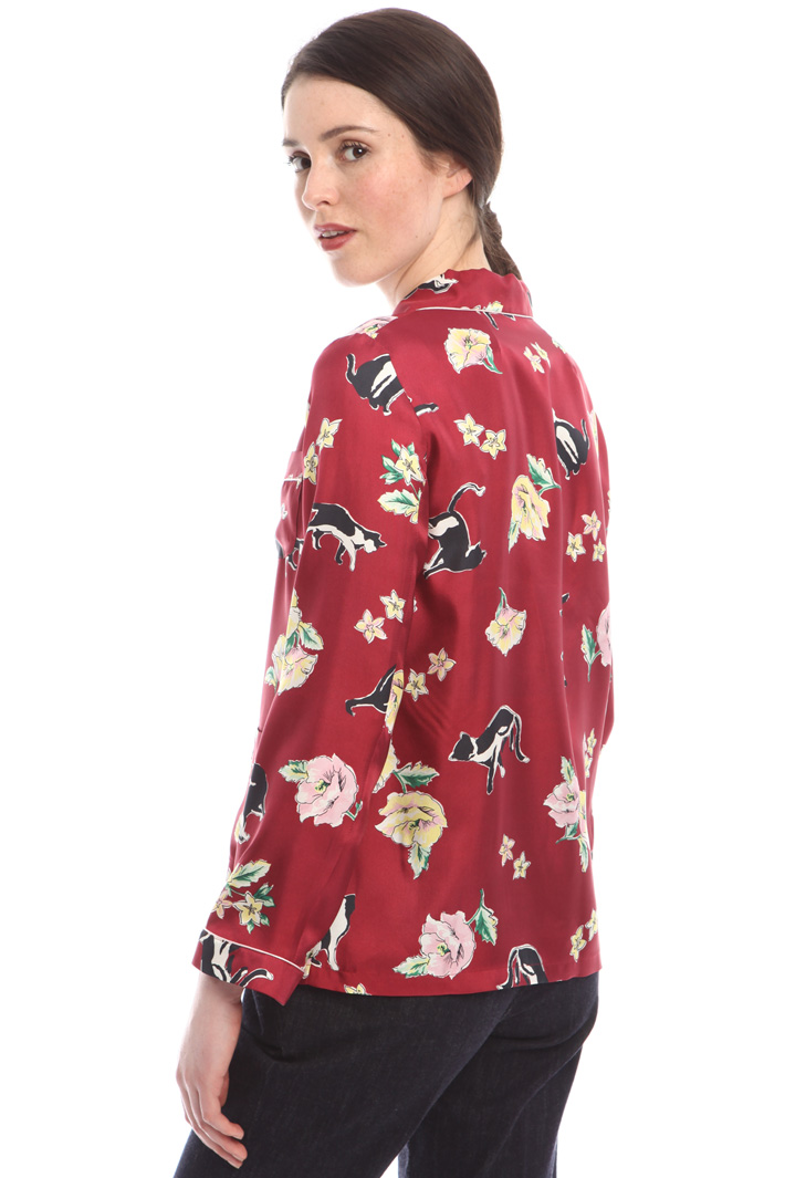 Camicia in twill di seta Intrend Camicia in twill di seta Intrend