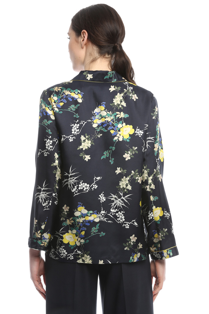 Camicia in twill di seta Intrend Camicia in twill di seta Intrend