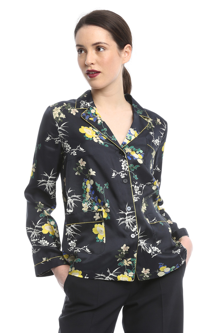 Camicia in twill di seta Intrend Camicia in twill di seta Intrend