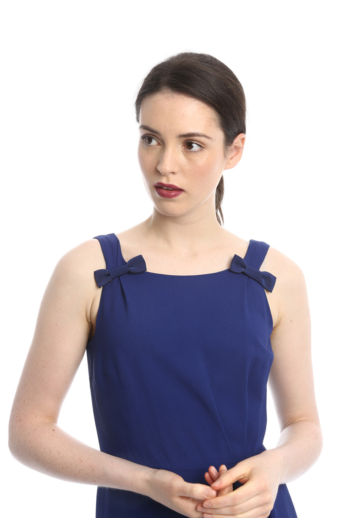 Bow detail dress Intrend Bow detail dress Intrend