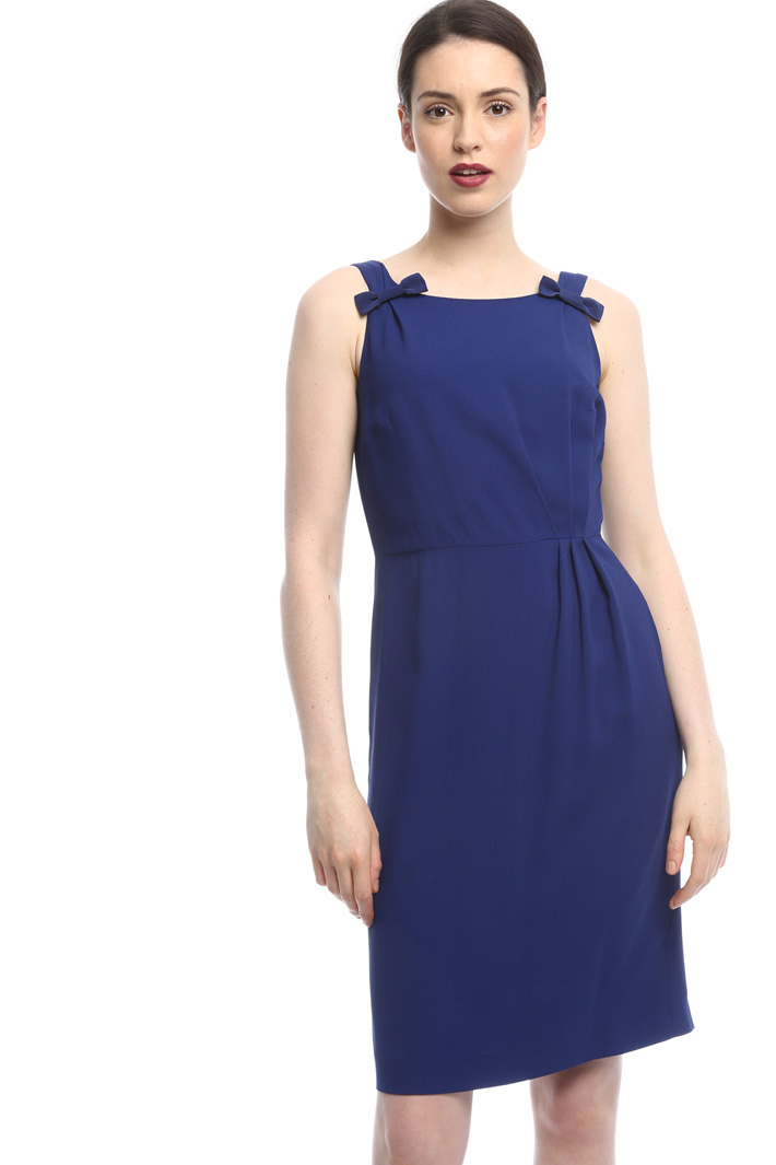 Bow detail dress Intrend Bow detail dress Intrend