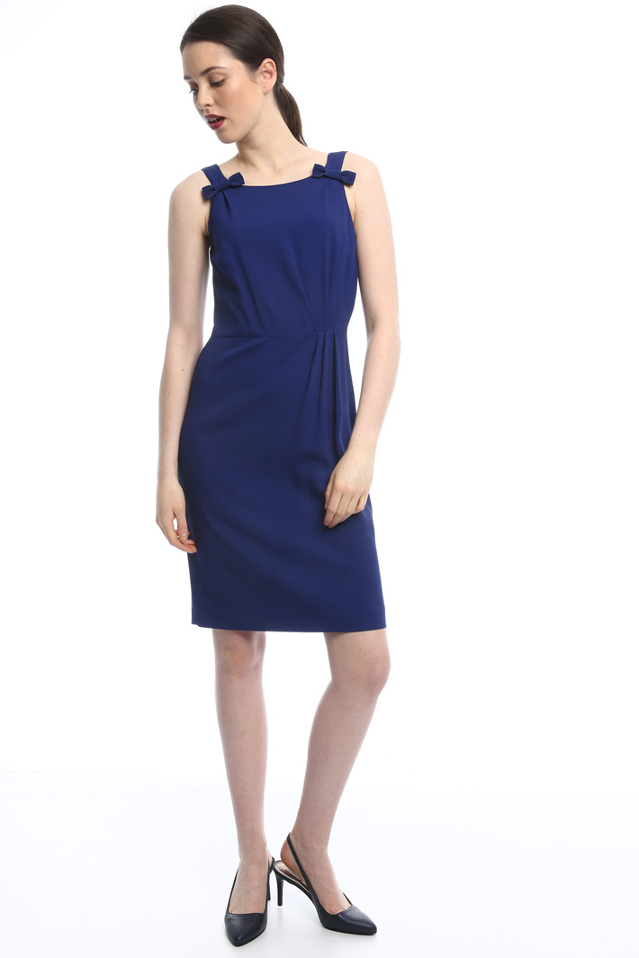 Bow detail dress Intrend Bow detail dress Intrend