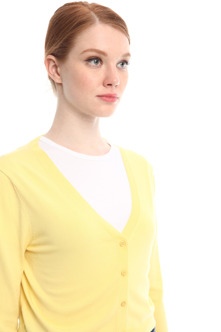Short viscose cardigan Intrend Short viscose cardigan Intrend