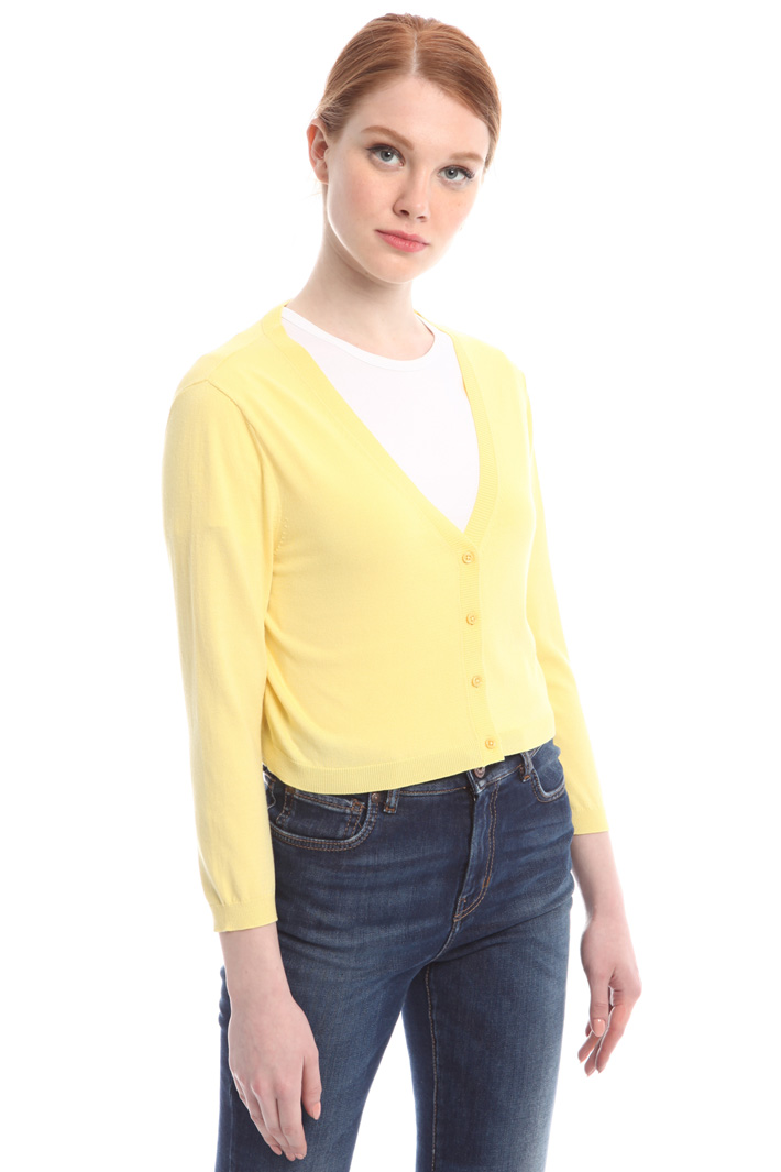 Short viscose cardigan Intrend Short viscose cardigan Intrend