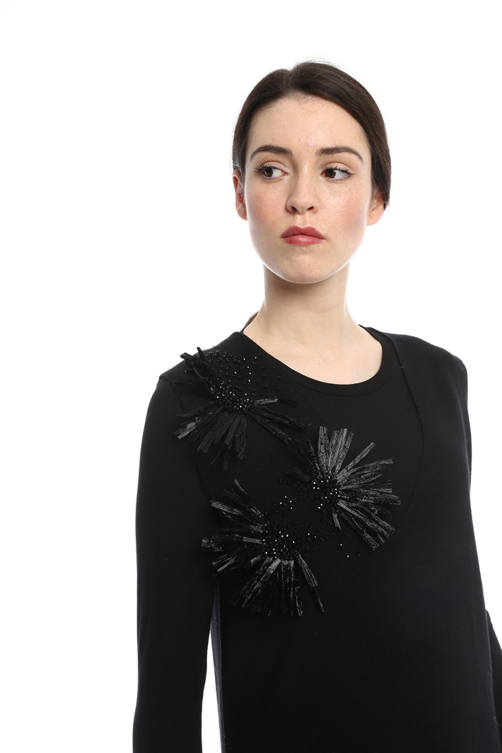 Gilet lungo in maglia Intrend Gilet lungo in maglia Intrend