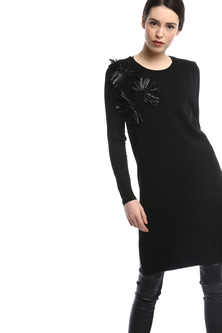 Gilet lungo in maglia Intrend Gilet lungo in maglia Intrend