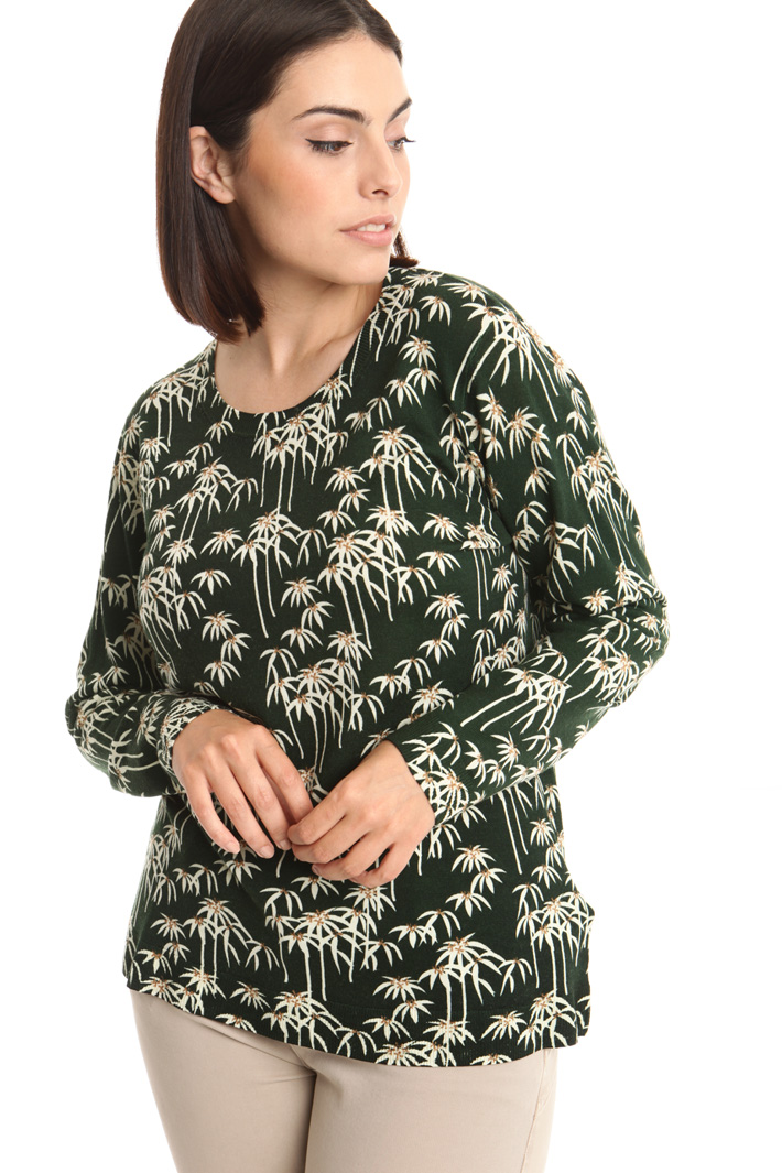 Maglia in pura lana stampata Intrend Maglia in pura lana stampata Intrend
