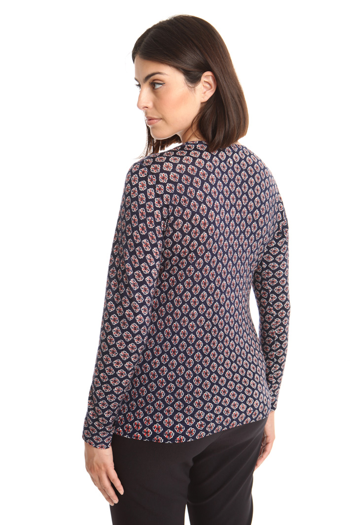 Maglia in pura lana stampata Intrend Maglia in pura lana stampata Intrend