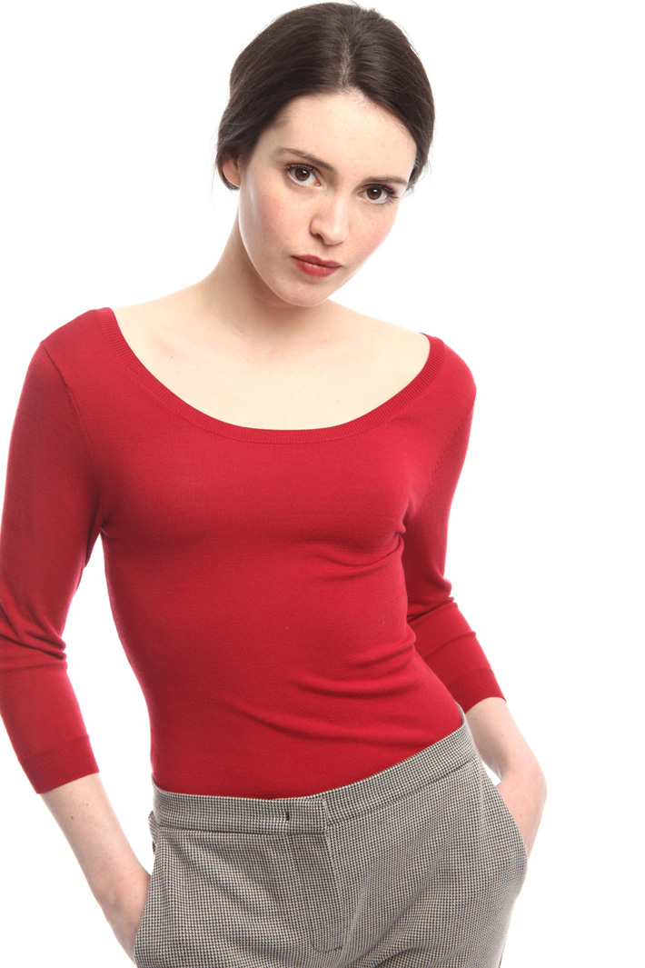 Fitted viscose sweater Intrend Fitted viscose sweater Intrend