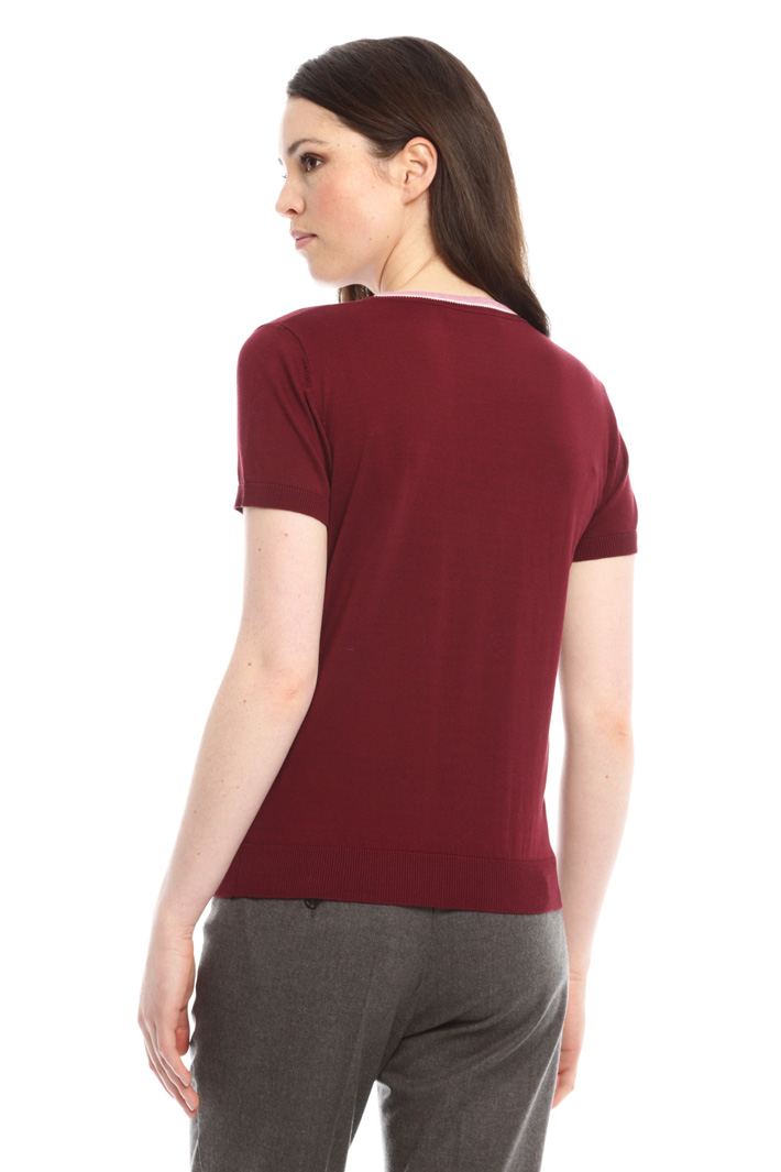 Maglia a maniche corte Intrend Maglia a maniche corte Intrend