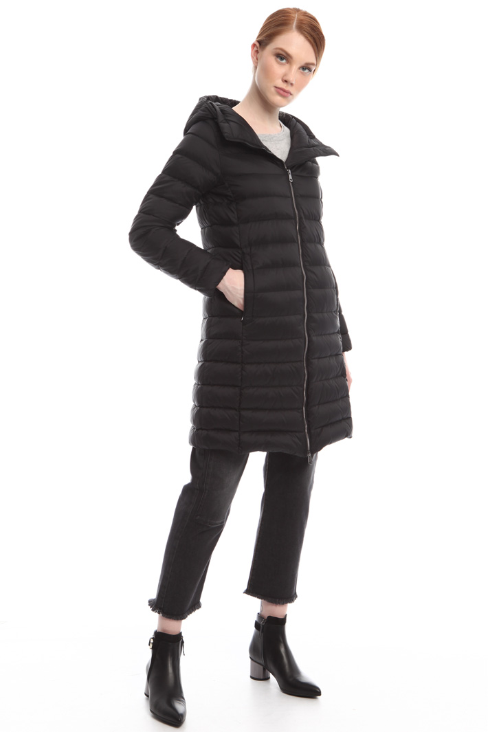 Piumino con zip Piumino con zip