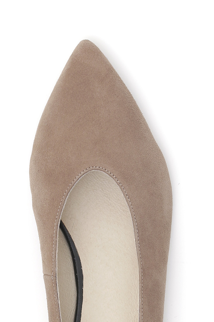 Ballerina shoes in leather Intrend Ballerina shoes in leather Intrend