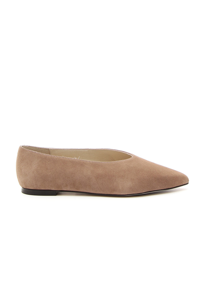 Ballerina shoes in leather Intrend Ballerina shoes in leather Intrend