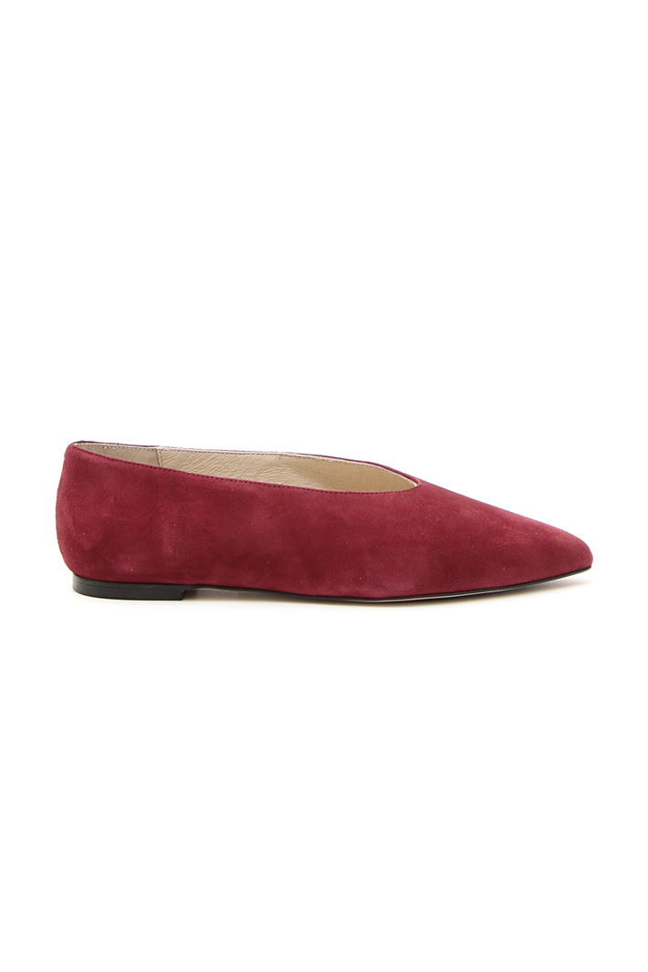 Ballerina accollata in pelle Intrend Ballerina accollata in pelle Intrend
