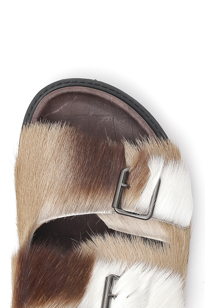 Fur sandals Intrend Fur sandals Intrend