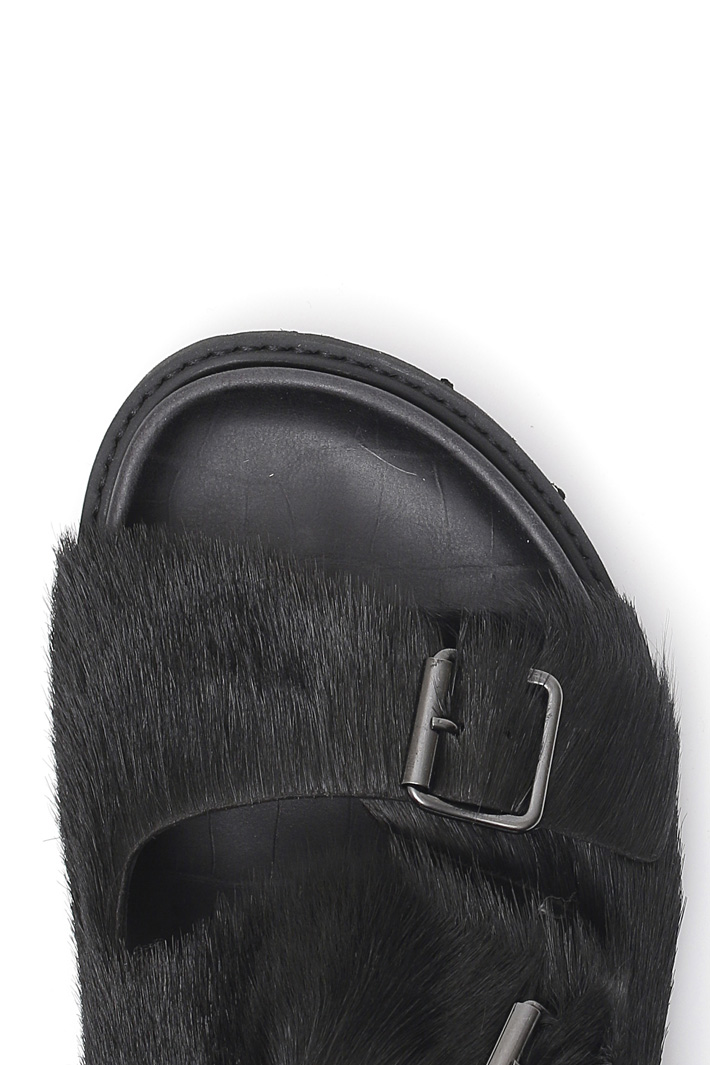Fur sandals Intrend Fur sandals Intrend