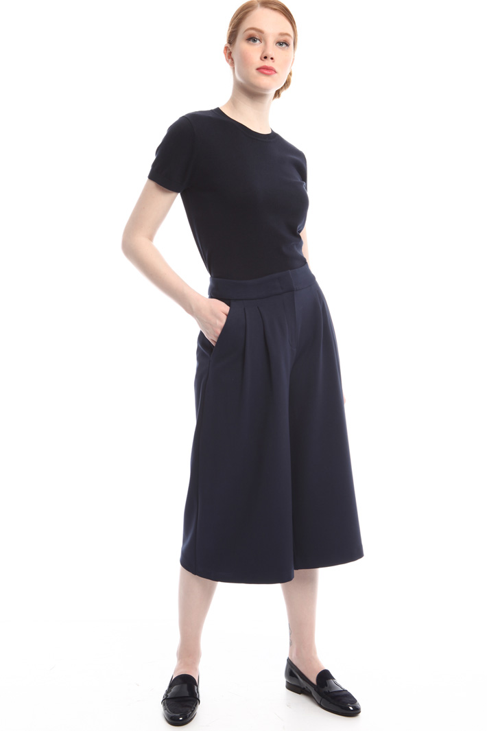 Pantaloni svasati in jersey Intrend Pantaloni svasati in jersey Intrend