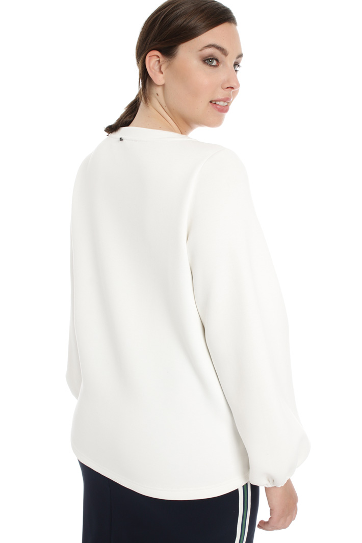 Puff sleeve sweatshirt Intrend Puff sleeve sweatshirt Intrend