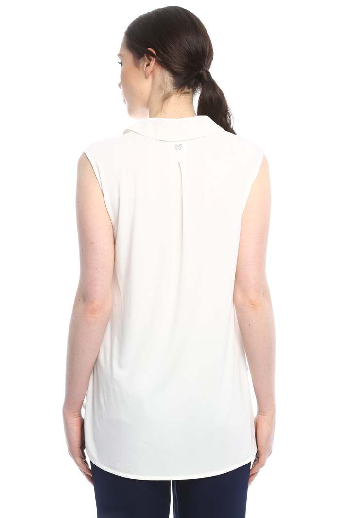 Camicia in seta e jersey Intrend Camicia in seta e jersey Intrend
