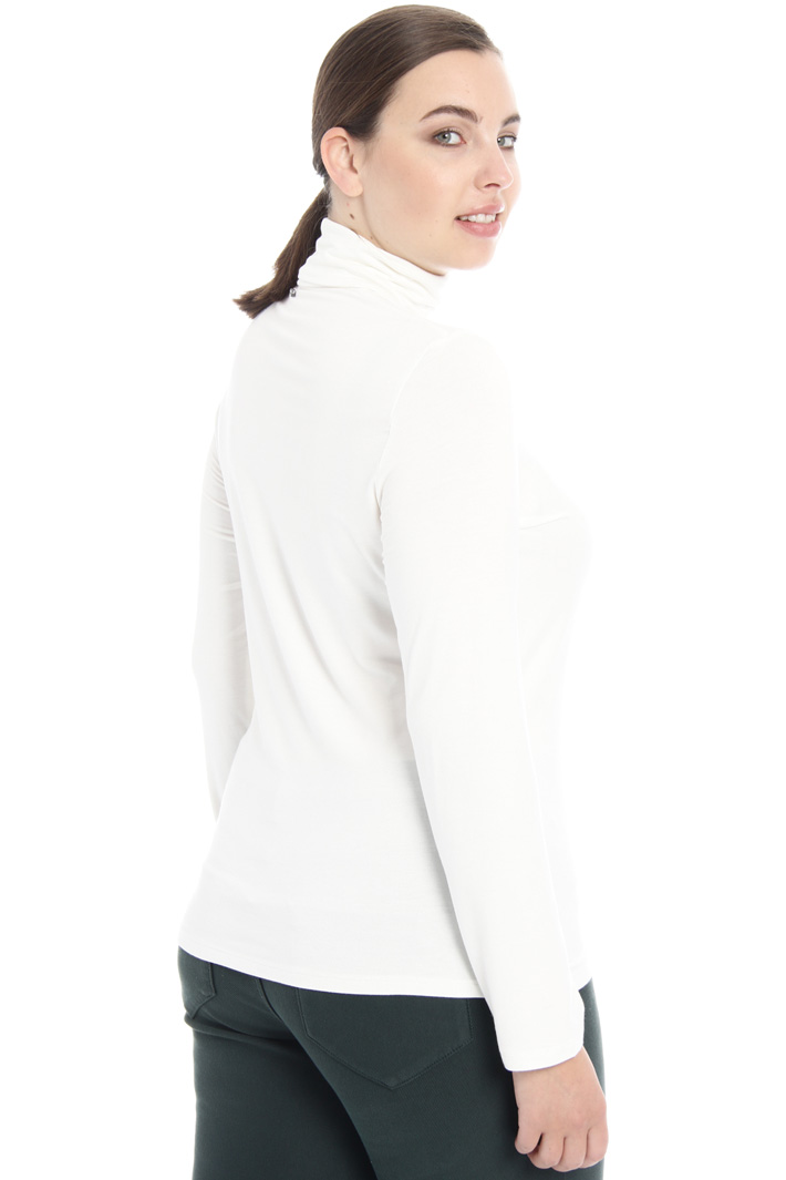 Jersey turtleneck top Intrend Jersey turtleneck top Intrend