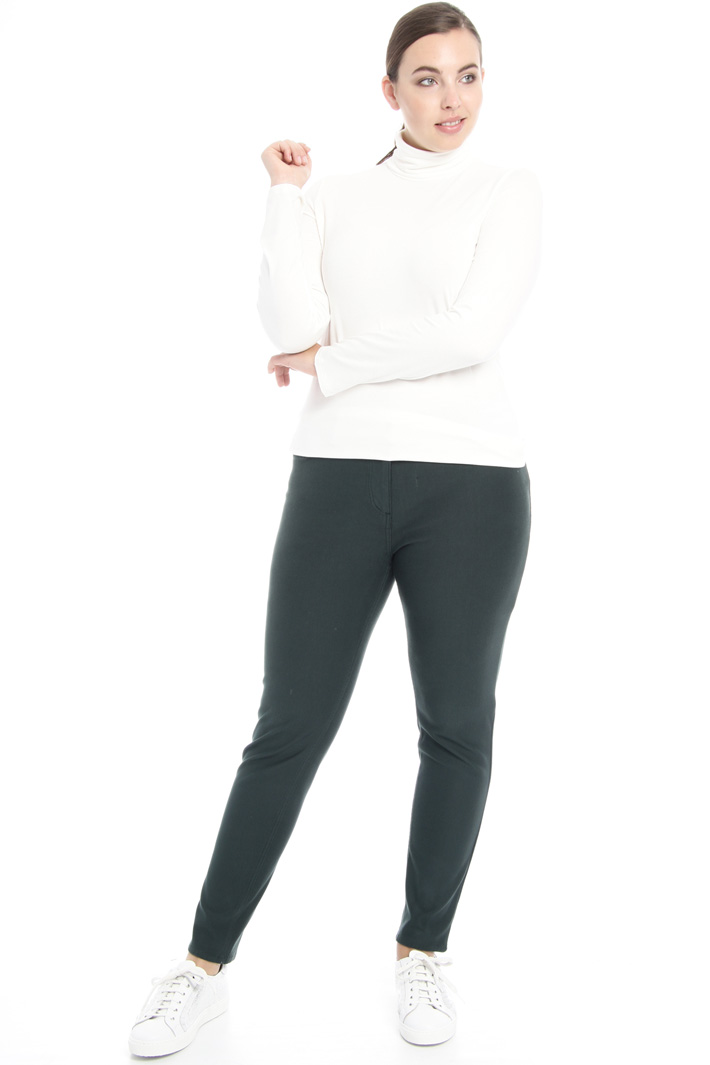 Jersey turtleneck top Intrend Jersey turtleneck top Intrend