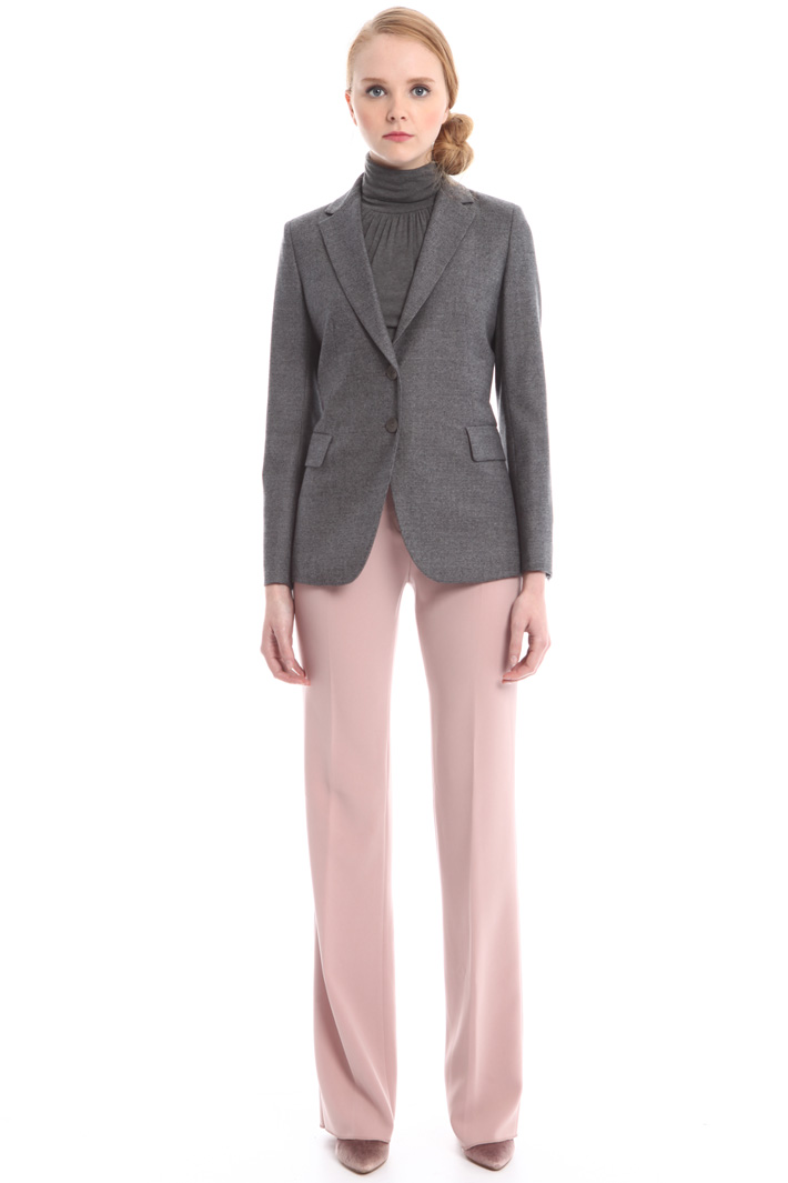 Wool flannel blazer Intrend Wool flannel blazer Intrend