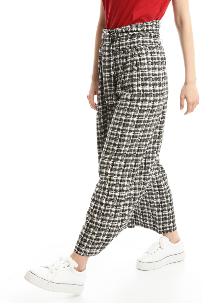 Pantaloni fantasia in crepe Intrend Pantaloni fantasia in crepe Intrend