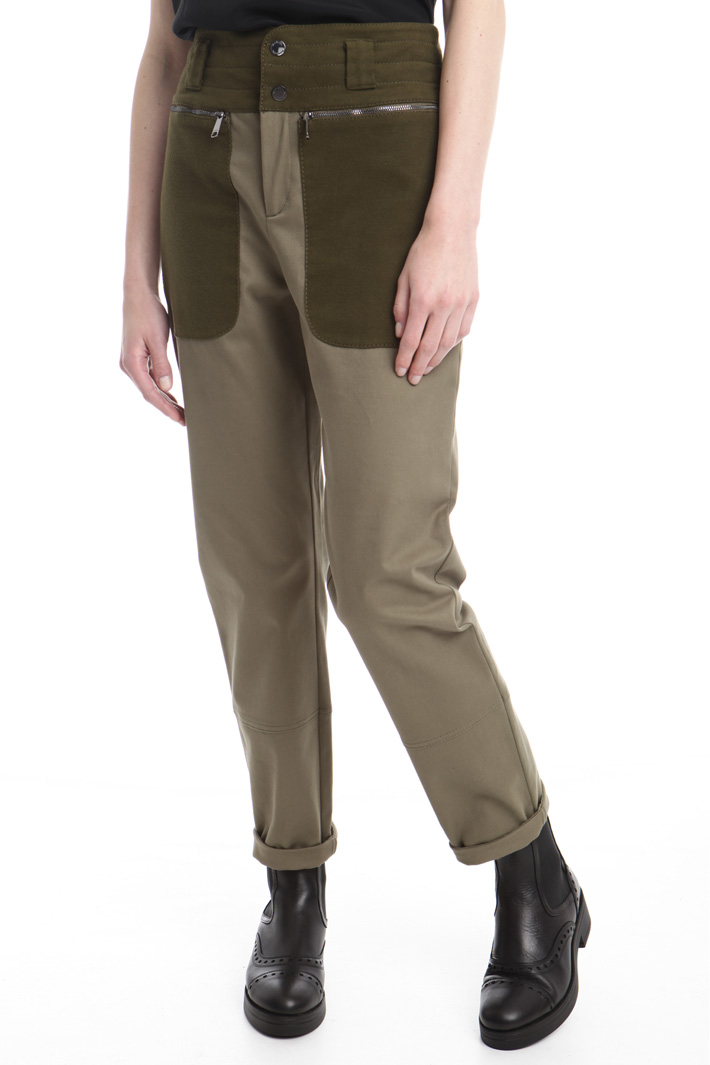Pantalone in diagonale stretch Intrend Pantalone in diagonale stretch Intrend