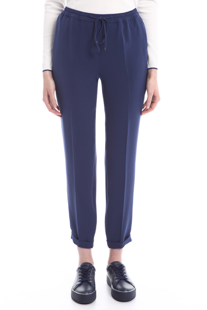 Pantaloni in cady con coulisse Intrend Pantaloni in cady con coulisse Intrend