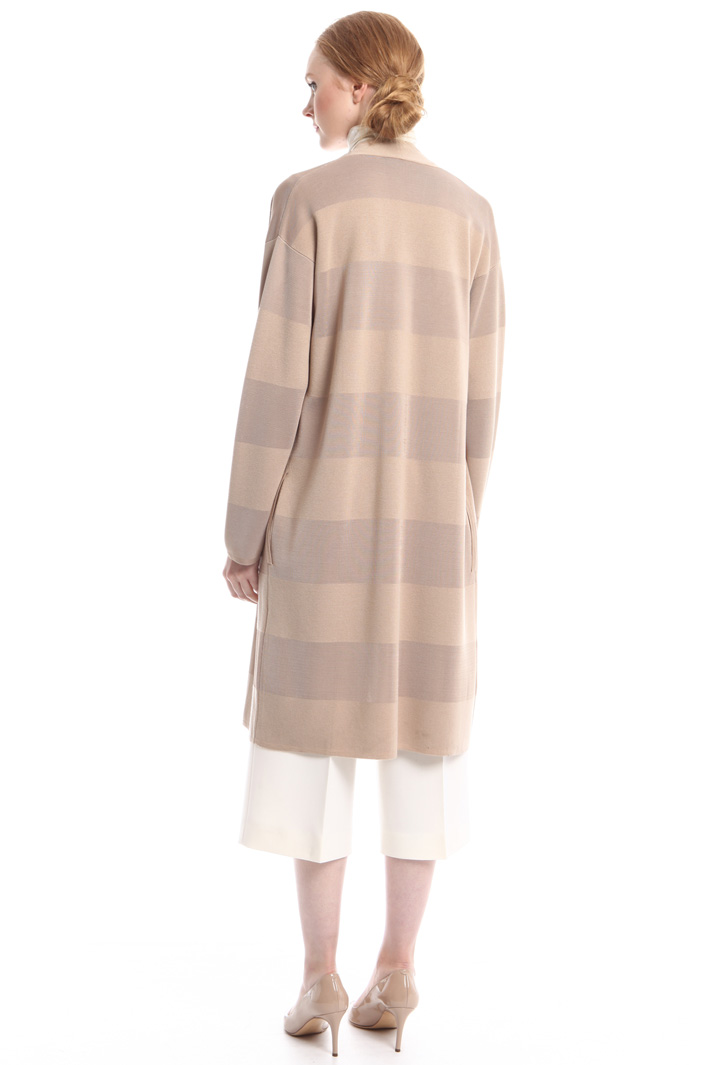 Cardigan a righe in viscosa Intrend Cardigan a righe in viscosa Intrend
