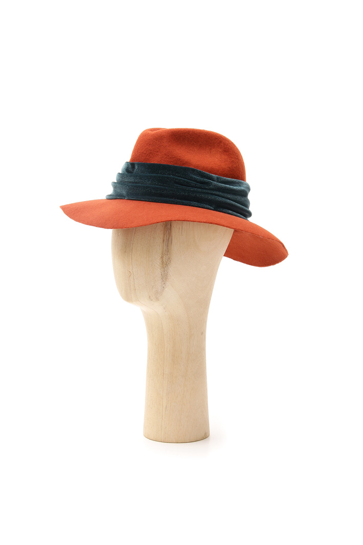 Fedora con fascia in ciniglia Intrend Fedora con fascia in ciniglia Intrend