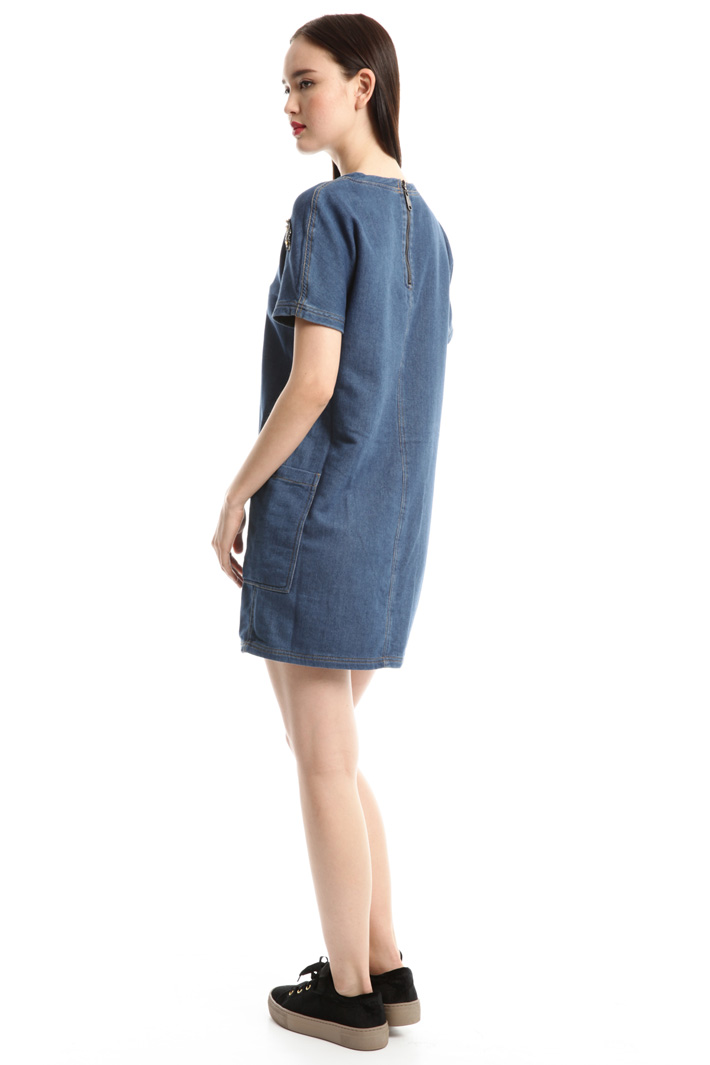 Miniabito effetto denim Intrend Miniabito effetto denim Intrend