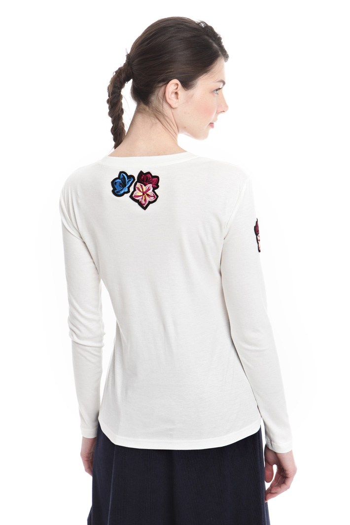 T-shirt in jersey interlock Intrend T-shirt in jersey interlock Intrend