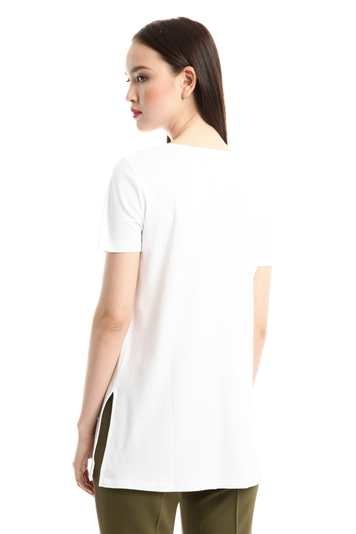 T-shirt con ricamo e stampa Intrend T-shirt con ricamo e stampa Intrend