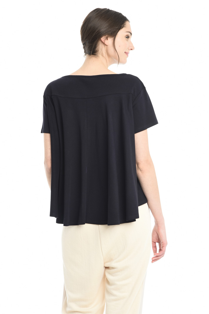 Top boxy in jersey interlock Intrend Top boxy in jersey interlock Intrend