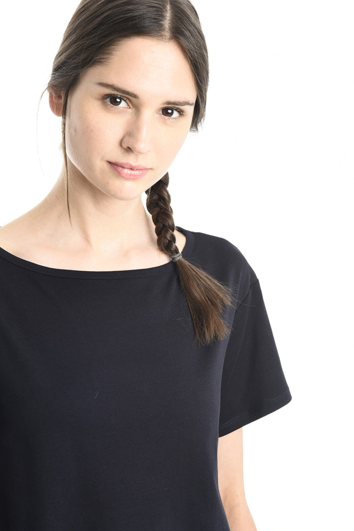 Top boxy in jersey interlock Intrend Top boxy in jersey interlock Intrend